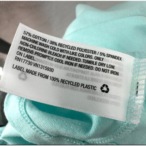 Wild Fable Cropped T-Shirt WMNS XL Pullover Mint Green Short Sleeve Scoop Neck - Picture 6 of 6